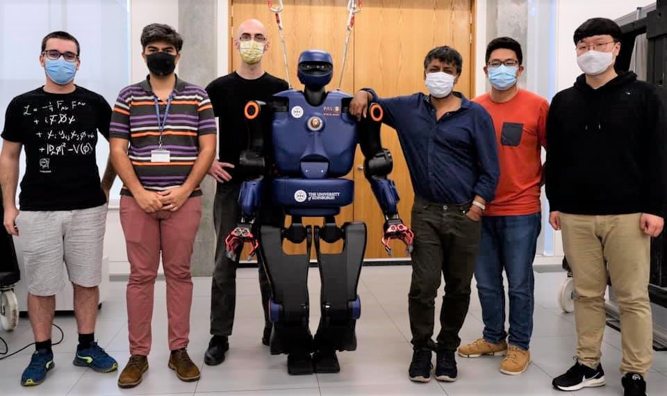 TALOS joins the robotics family at Edinburgh University
