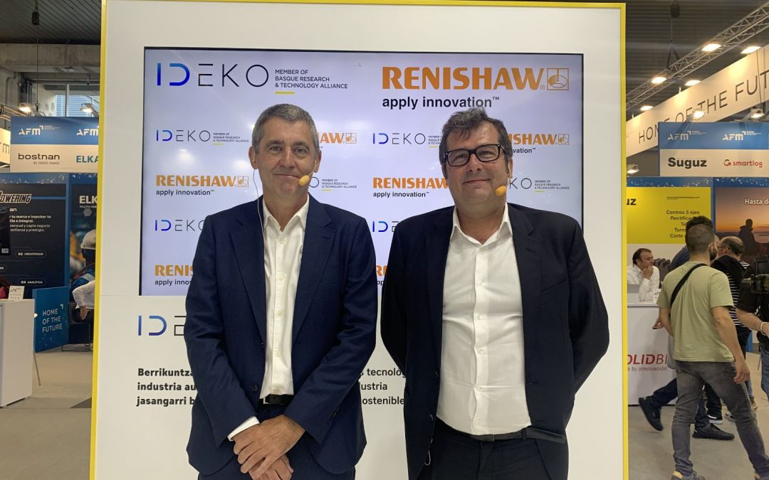 Renishaw y el centro tecnológico IDEKO cierran un acuerdo de colaboración